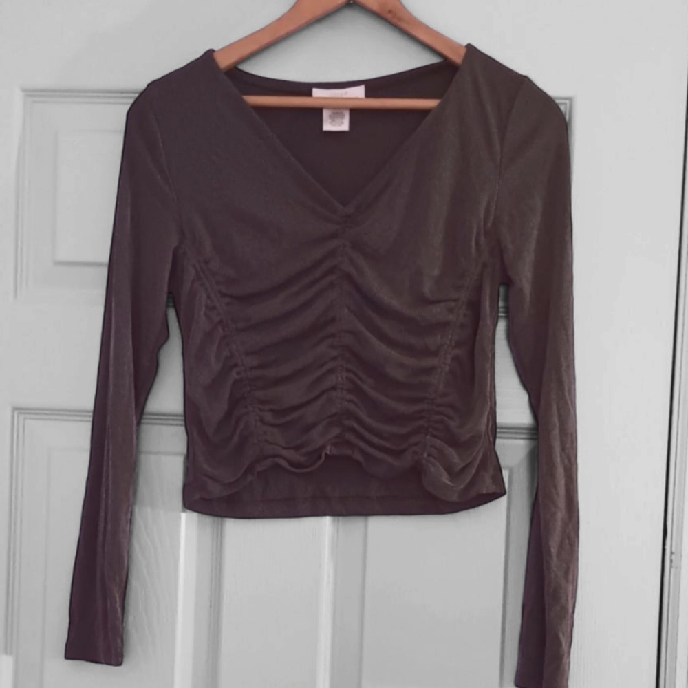 🔷️3-$15🔷️Urban Romantics | Womens Ruched Front Top Large